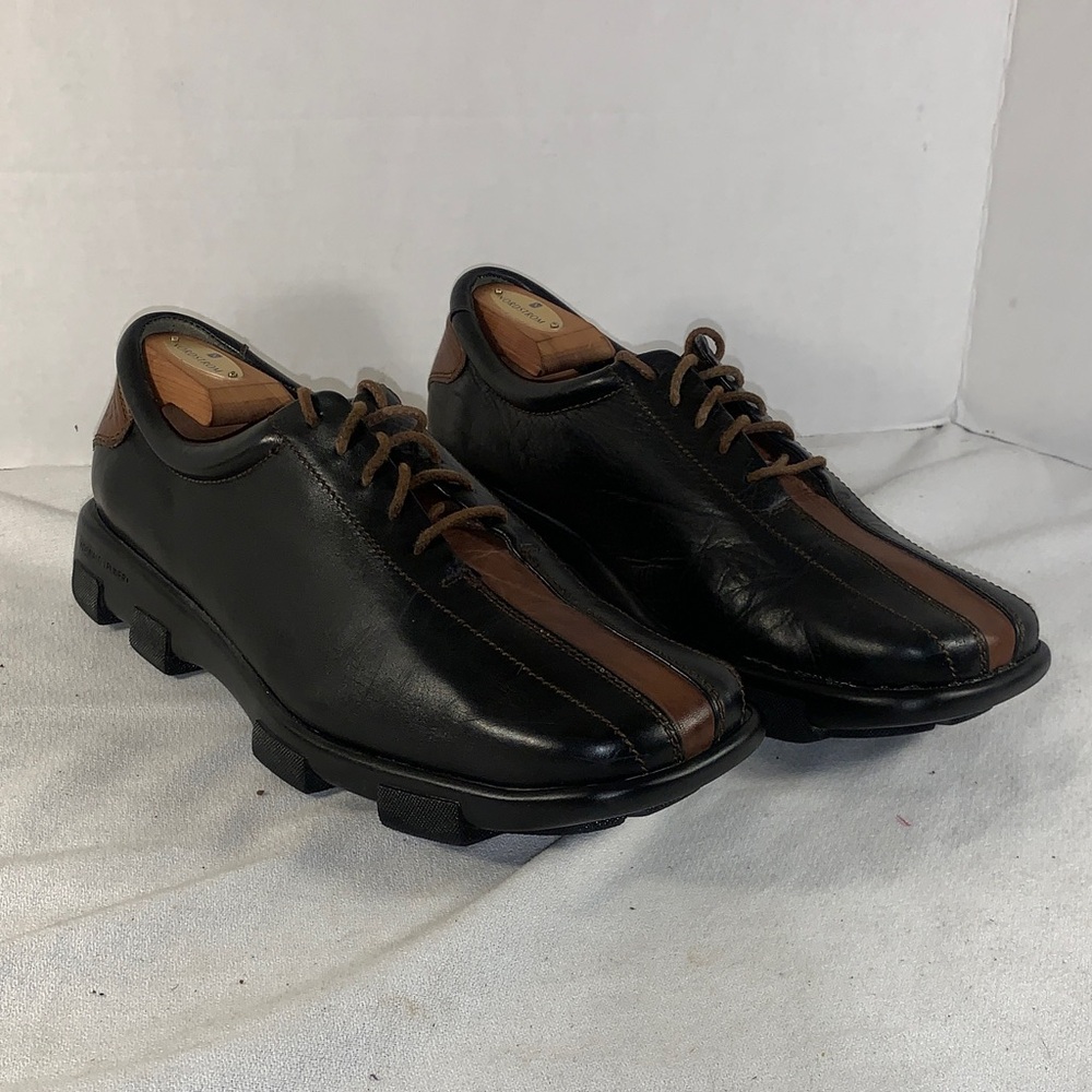 Donald J. Pliner Mens Award Black and Brown Leather Dress Shoes